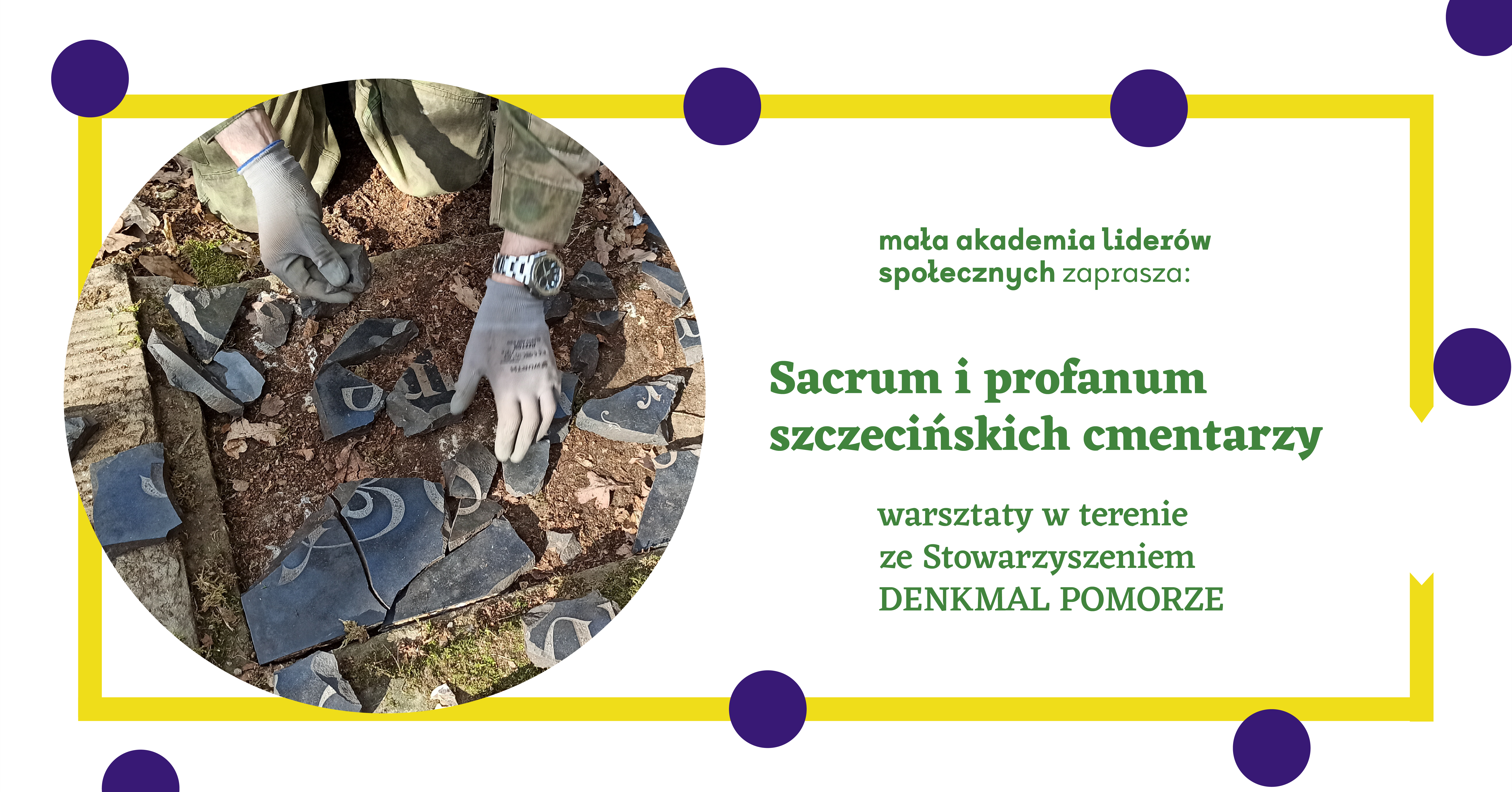Sacrum i profanum szczecińskich cmentarzy | warsztaty w terenie z DENKMAL POMORZE [zapisy]